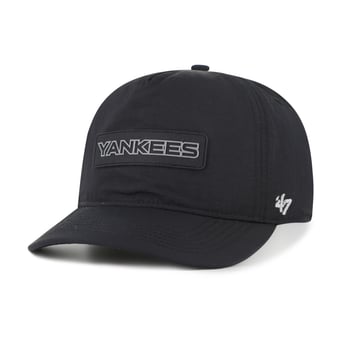 Men's '47 Black New York Yankees Quiet Outdoors Hitch Adjustable Hat