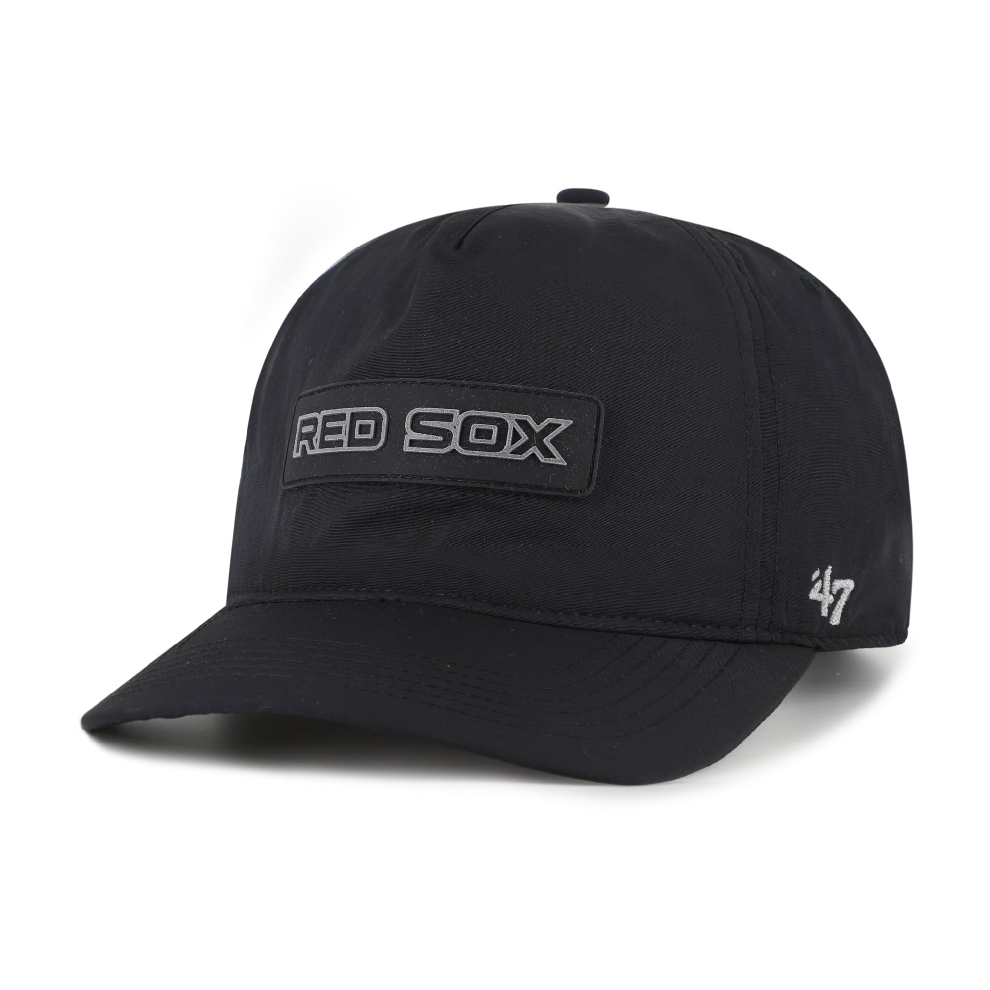 Men's '47 Black Boston Red Sox Quiet Outdoors Hitch Adjustable Hat