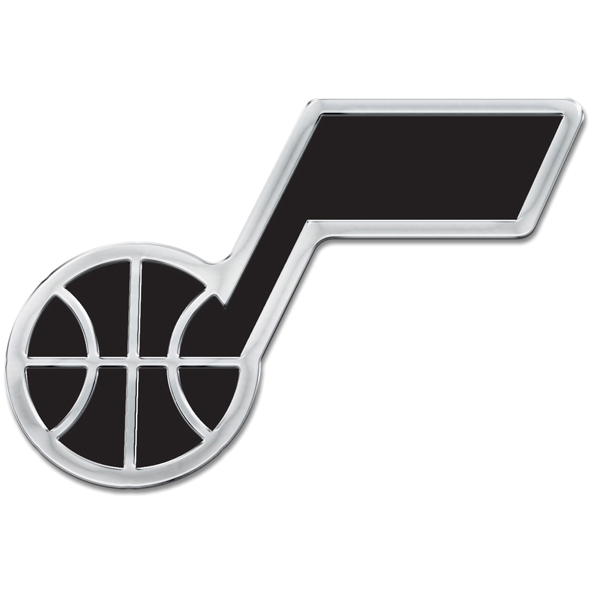 WinCraft Utah Jazz Chrome Auto Emblem