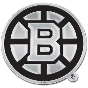 WinCraft Boston Bruins Chrome Auto Emblem