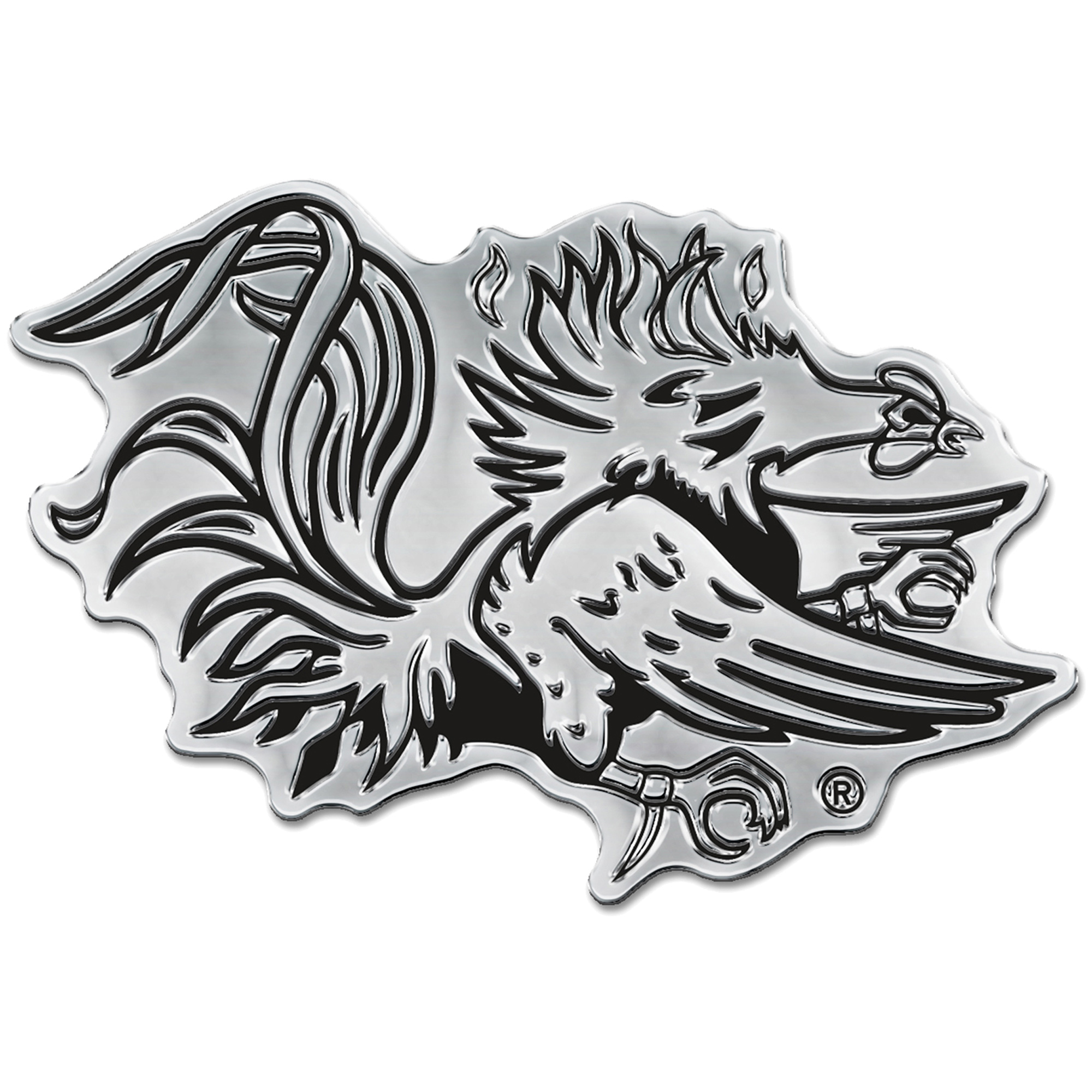 WinCraft South Carolina Gamecocks Chrome Auto Emblem