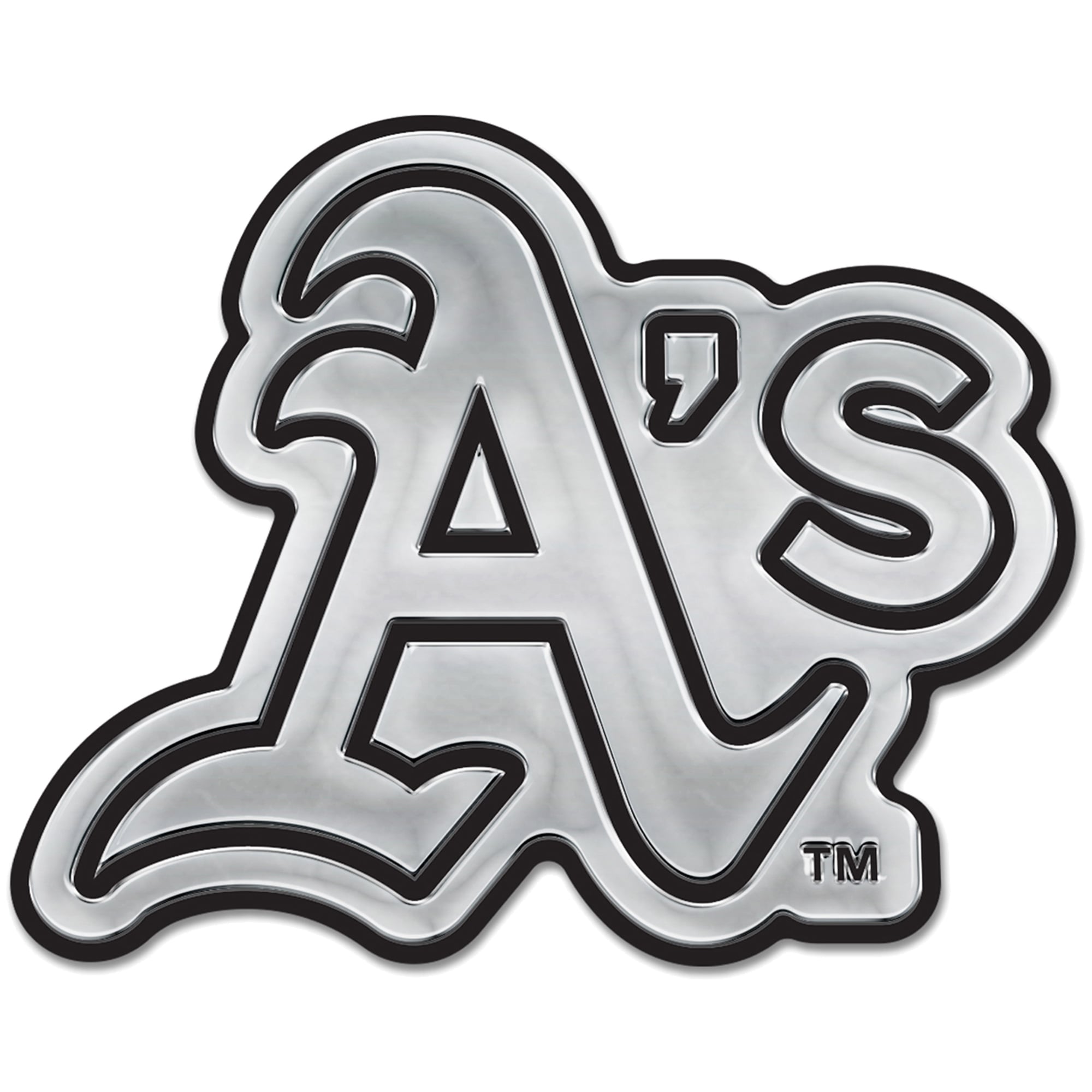 WinCraft Athletics Chrome Auto Emblem
