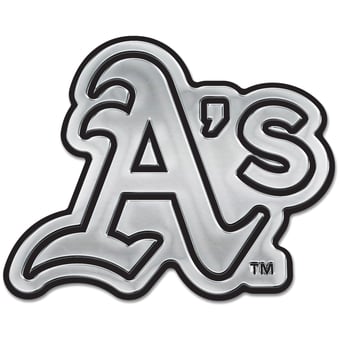 WinCraft Athletics Chrome Auto Emblem