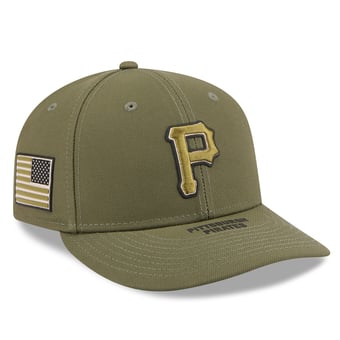 Men's New Era  Olive Pittsburgh Pirates 2026 Armed Forces Day Low Profile 59FIFTY Fitted Hat