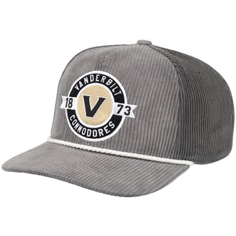 Men's Colosseum  Gray Vanderbilt Commodores Where's My Hat Podium Adjustable Trucker Hat
