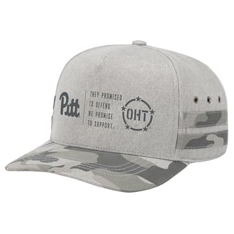 Unisex Colosseum  Gray Pitt Panthers OHT Squad Podium Adjustable Hat