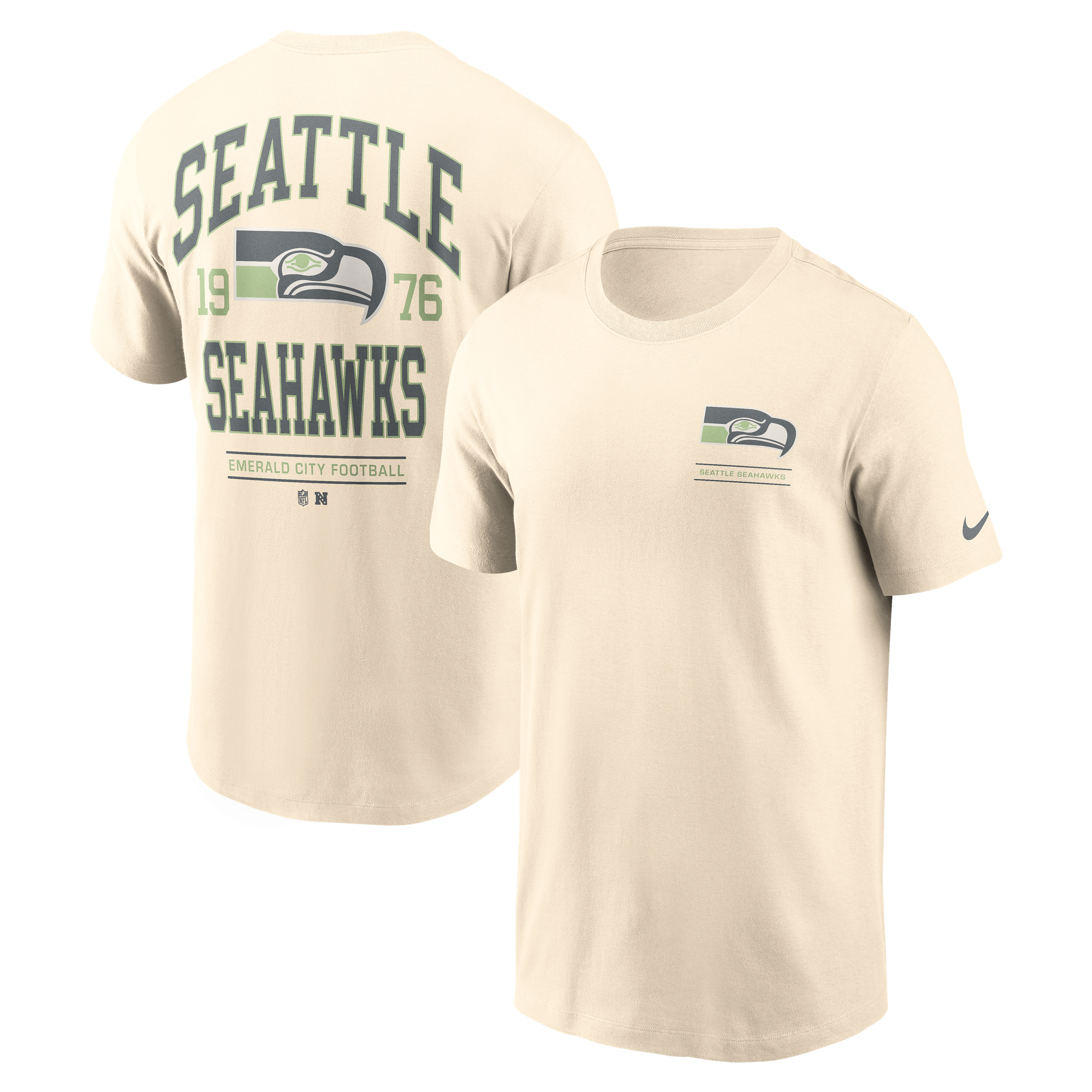 Maglietta Nike Club Crew dei Seattle Seahawks - Uomo