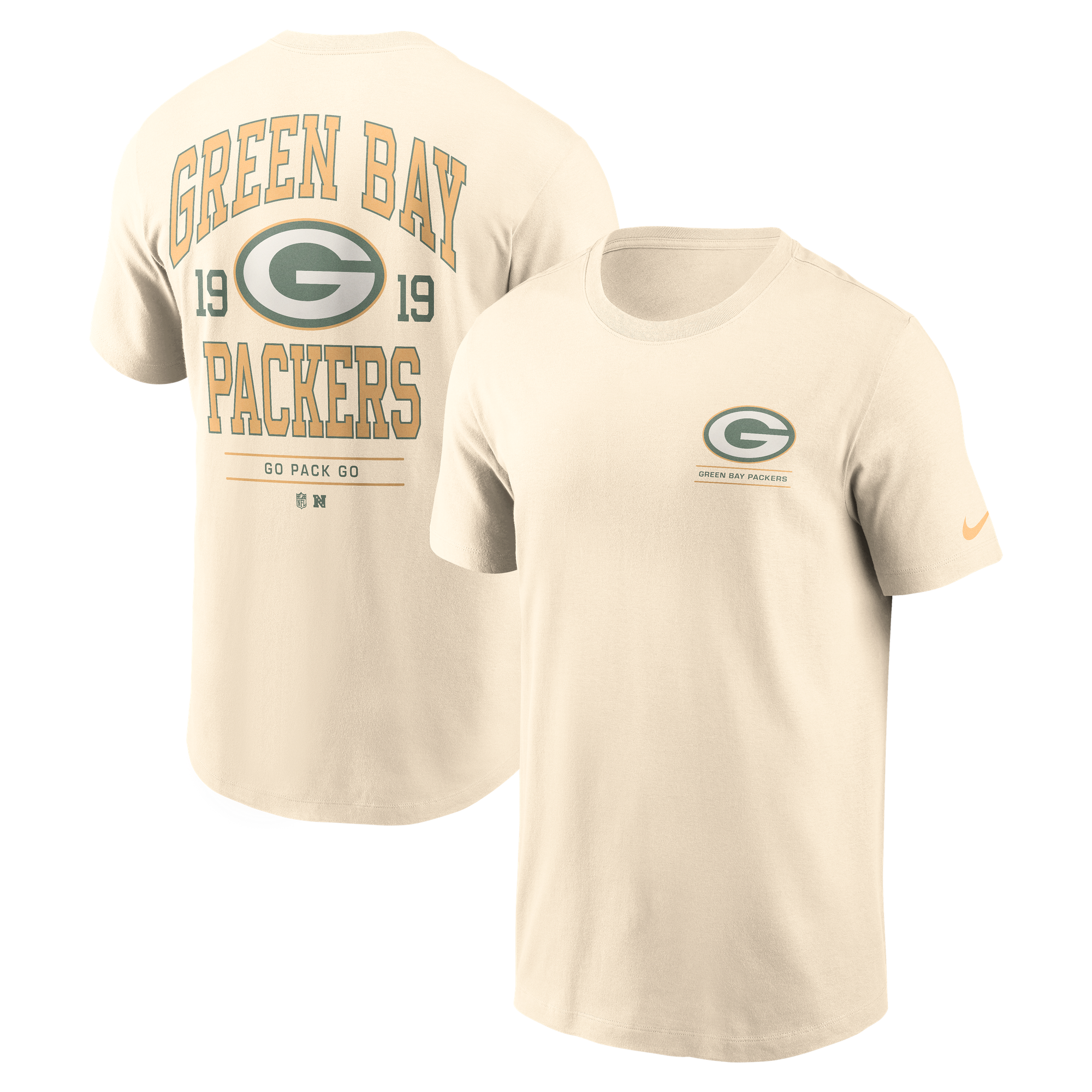Maglietta Nike Club Crew dei Green Bay Packers - Uomo