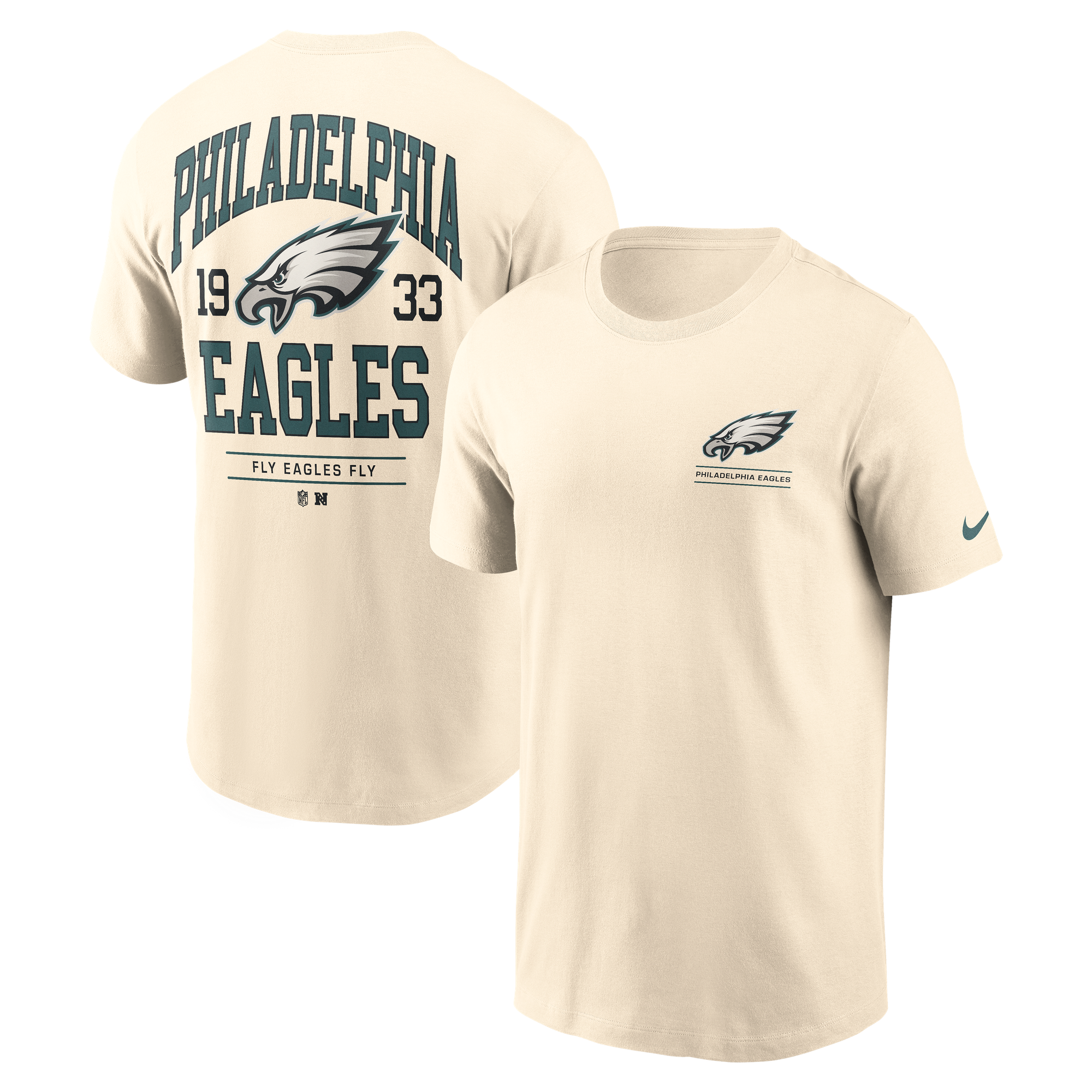 Maglietta Nike Club Crew dei Philadelphia Eagles - Uomo