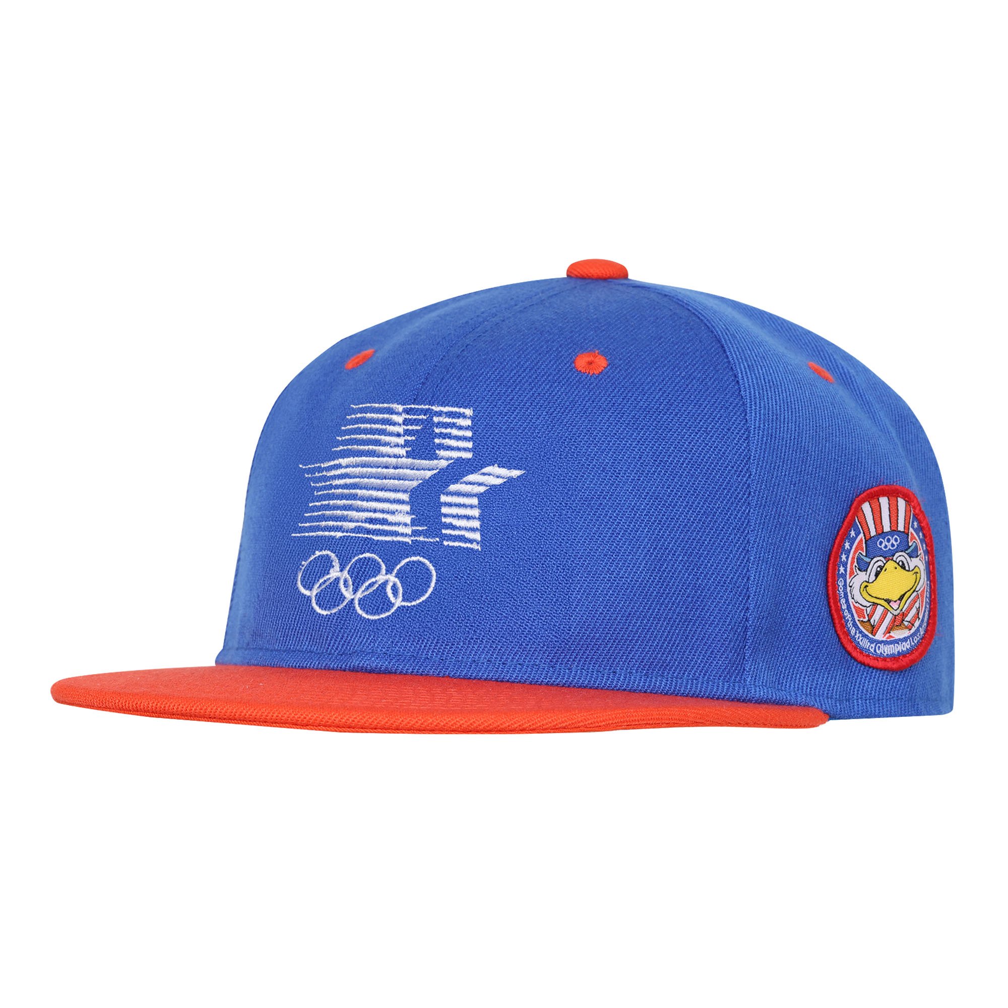Cappello snapback da uomo Outerstuff Royal Los Angeles 1984 Olympic Games Stars & Rings Deadstock