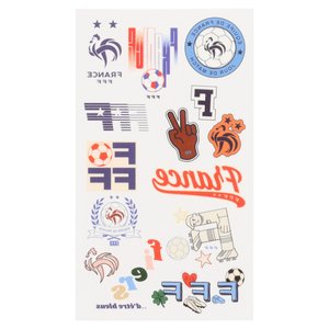 Kit de tatouages ​​temporaires France, vue 2