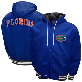 Men's Franchise Club Royal Florida Gators Grind Full-Zip Hoodie Jacket