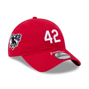 Youth New Era Red Philadelphia Phillies 2026 Jackie Robinson Day 9TWENTY Adjustable Hat