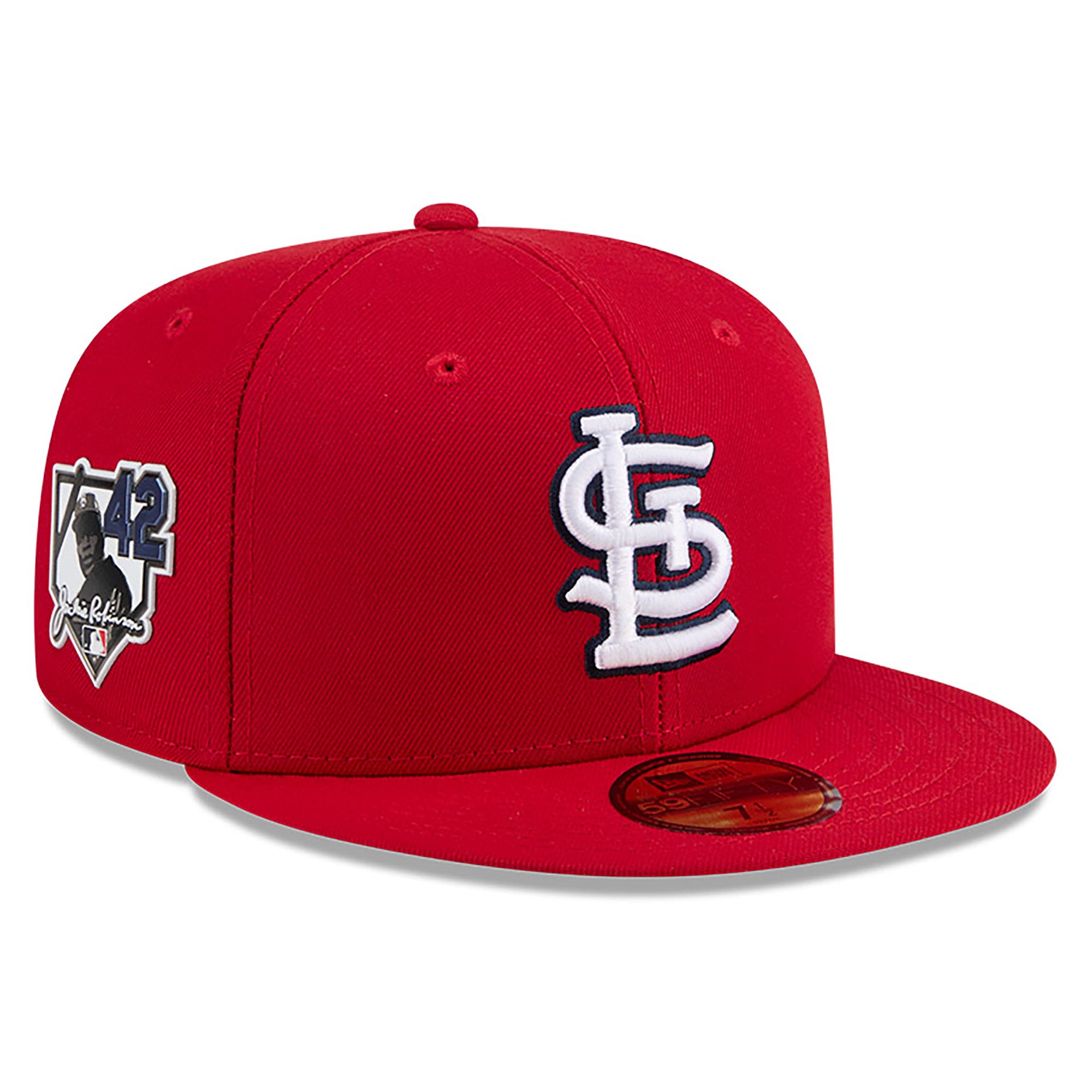 Men's New Era Red St. Louis Cardinals 2026 Jackie Robinson Day 59FIFTY Fitted Hat