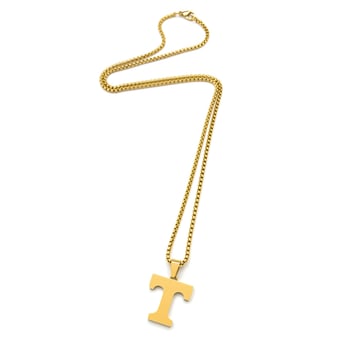 "FanDrip Tennessee Volunteers 24"" Stainless Steel Pendant Necklace"