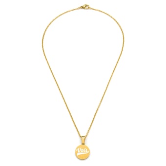 "FanDrip Tennessee Volunteers 24"" Stainless Steel Pendant Necklace"