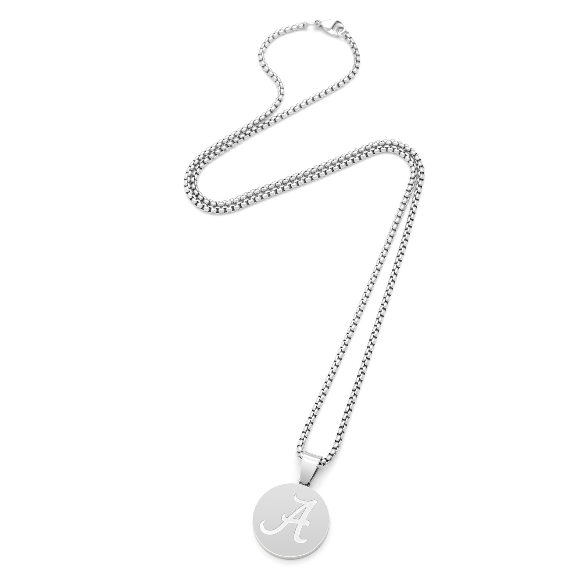 FanDrip Alabama Crimson Tide 24" Stainless Steel Pendant Necklace
