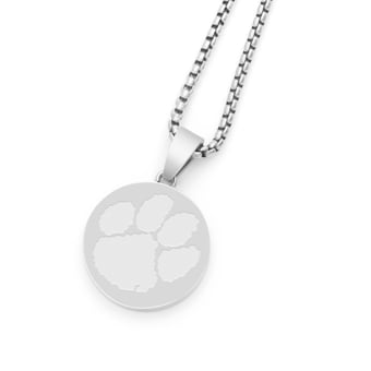 FanDrip Clemson Tigers 24" Stainless Steel Pendant Necklace