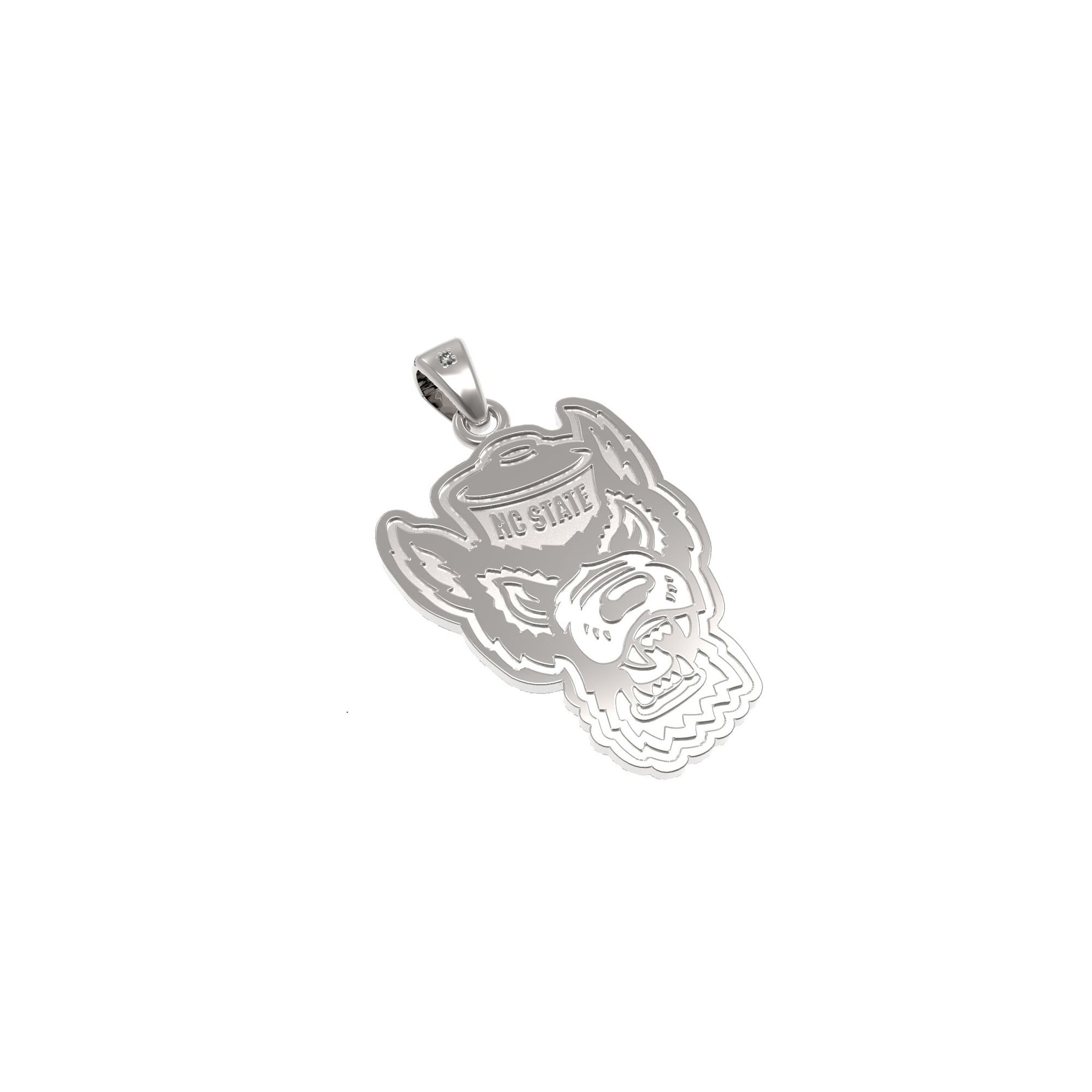 FanDrip NC State Wolfpack 17" Pendant Necklace