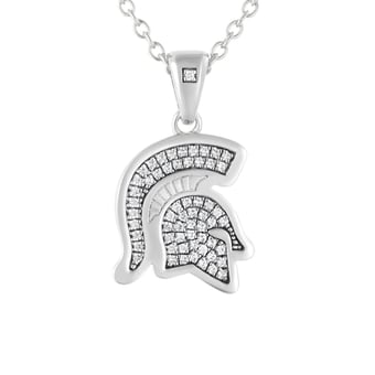 FanDrip Michigan State Spartans Pendant Necklace with 18" Chain