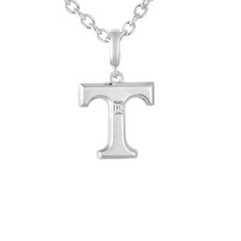 "FanDrip Tennessee Volunteers Diamond Pendant Necklace with 18"" Chain"