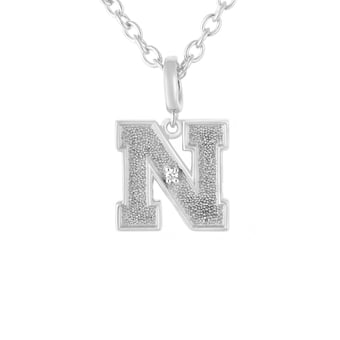 "FanDrip Nebraska Huskers Pendant Necklace with 18"" Chain"