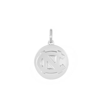 FanDrip North Carolina Tar Heels Diamond Pendant Necklace with 18" Chain