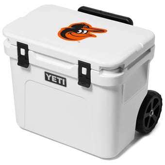 YETI Baltimore Orioles Roadie 32 Wheeled Cooler