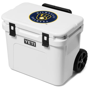 YETI Milwaukee Brewers Roadie 32 Wheeled Cooler