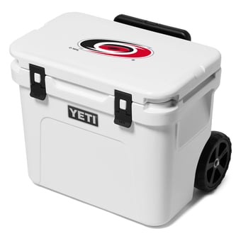 YETI Carolina Hurricanes Roadie 32 Wheeled Cooler