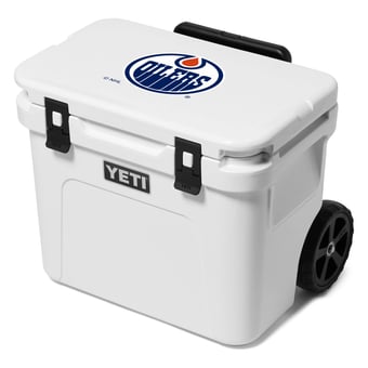 YETI Edmonton Oilers Roadie 32 Wheeled Cooler