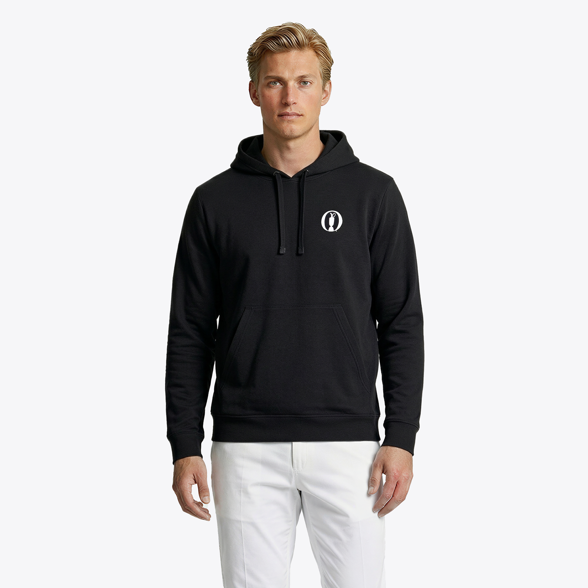 Felpa con cappuccio The Open adidas stampa grafica - Nero