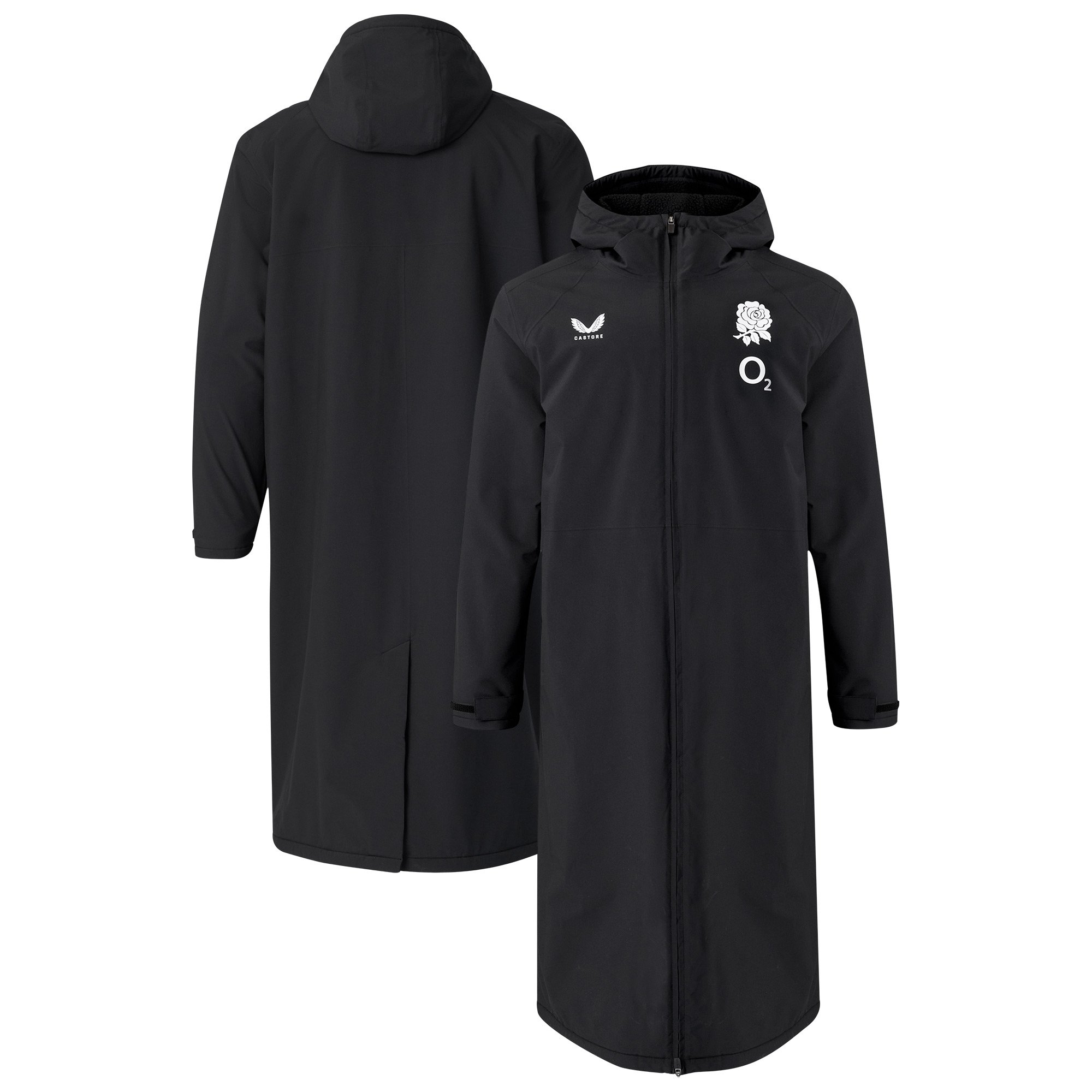 Accappatoio termico Performance England Rugby - Nero - Unisex
