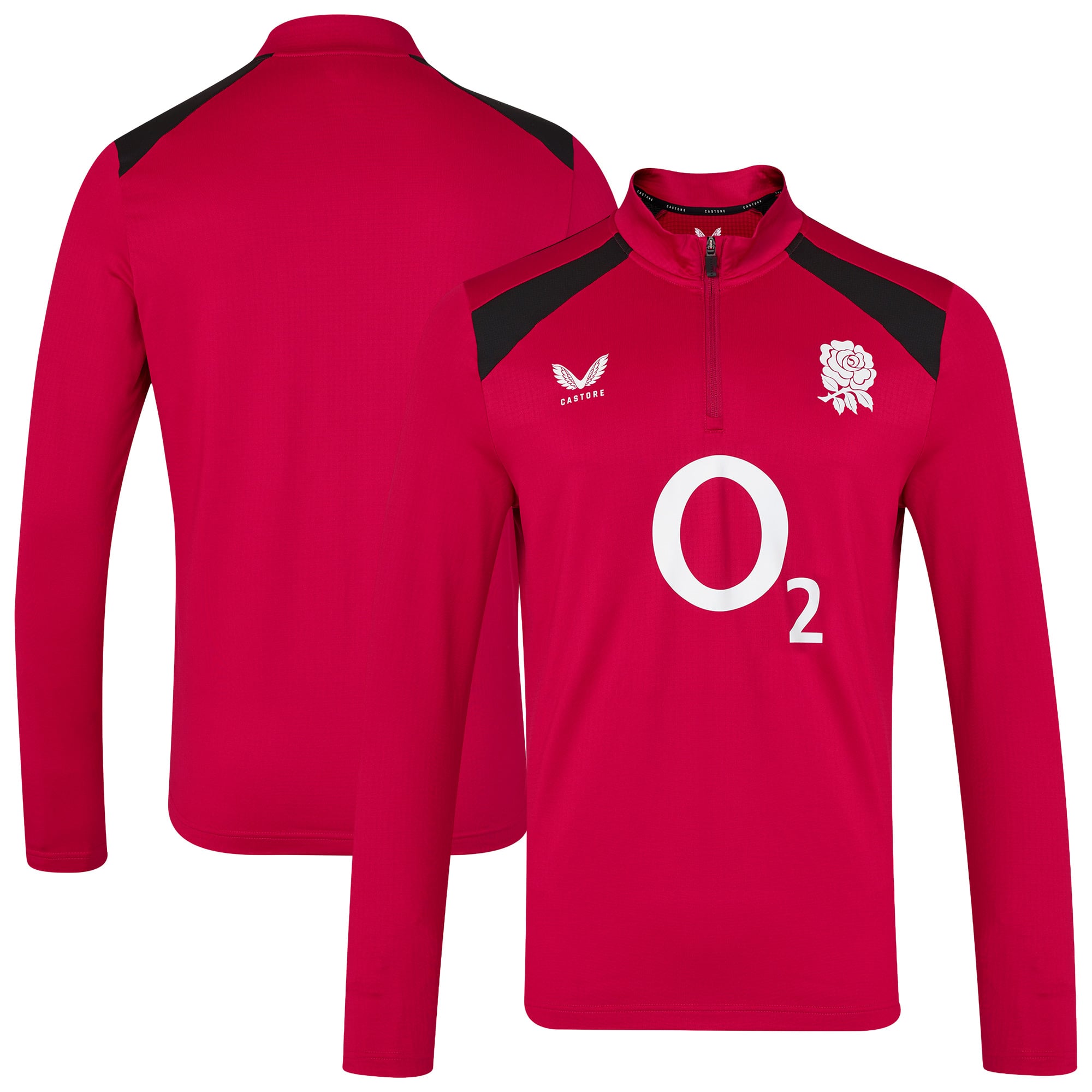 Maglia intermedia Performance England Rugby - Rossa