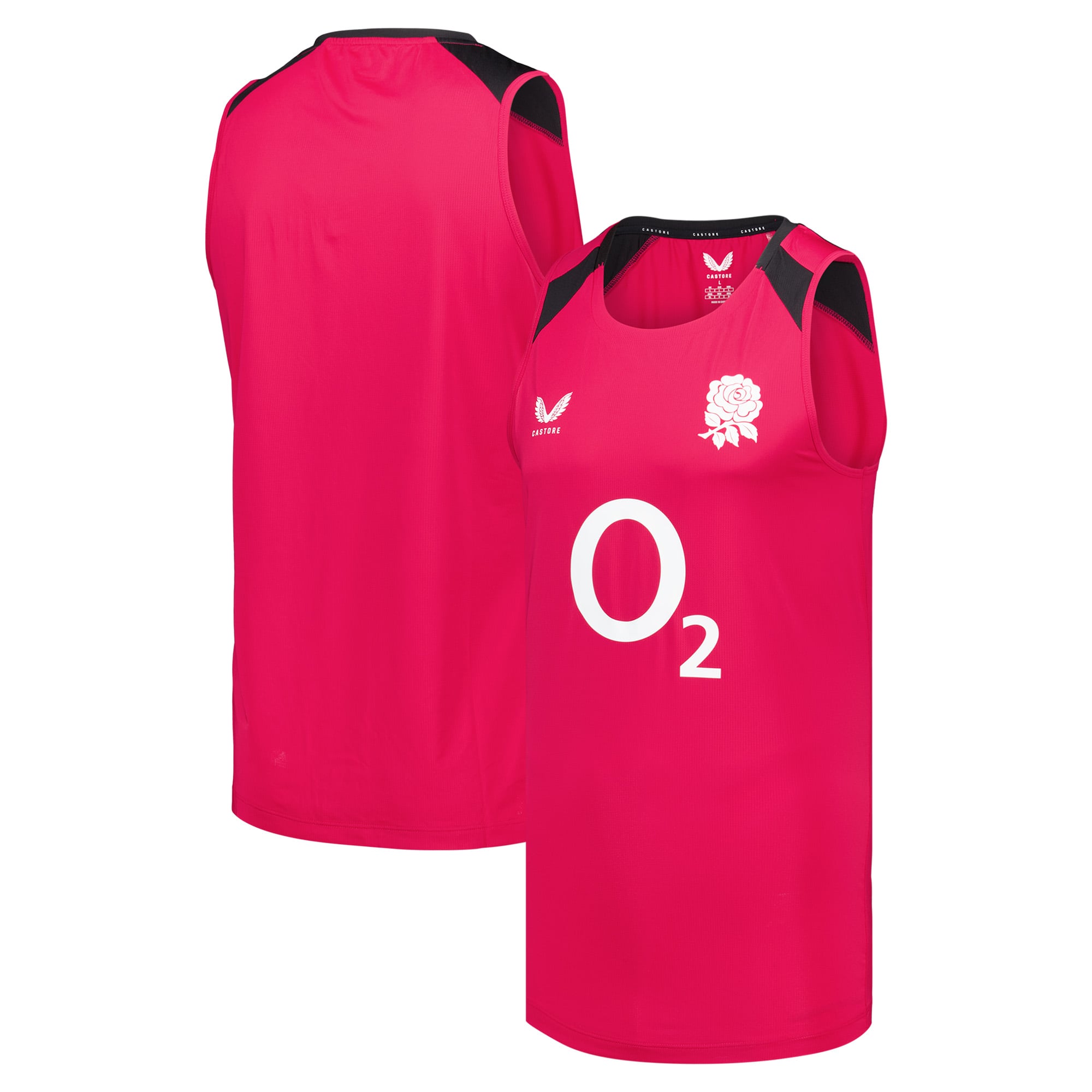 Canotta Performance England Rugby - Rossa