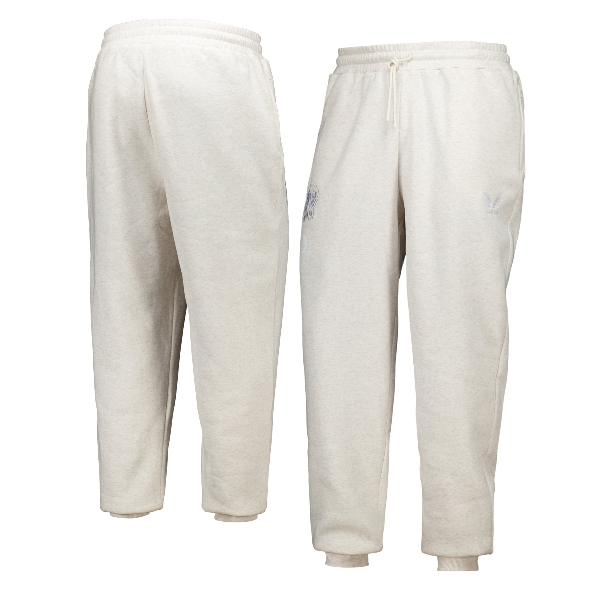 Pantaloni da jogging in pile Adapt England Rugby - Crema - Uomo