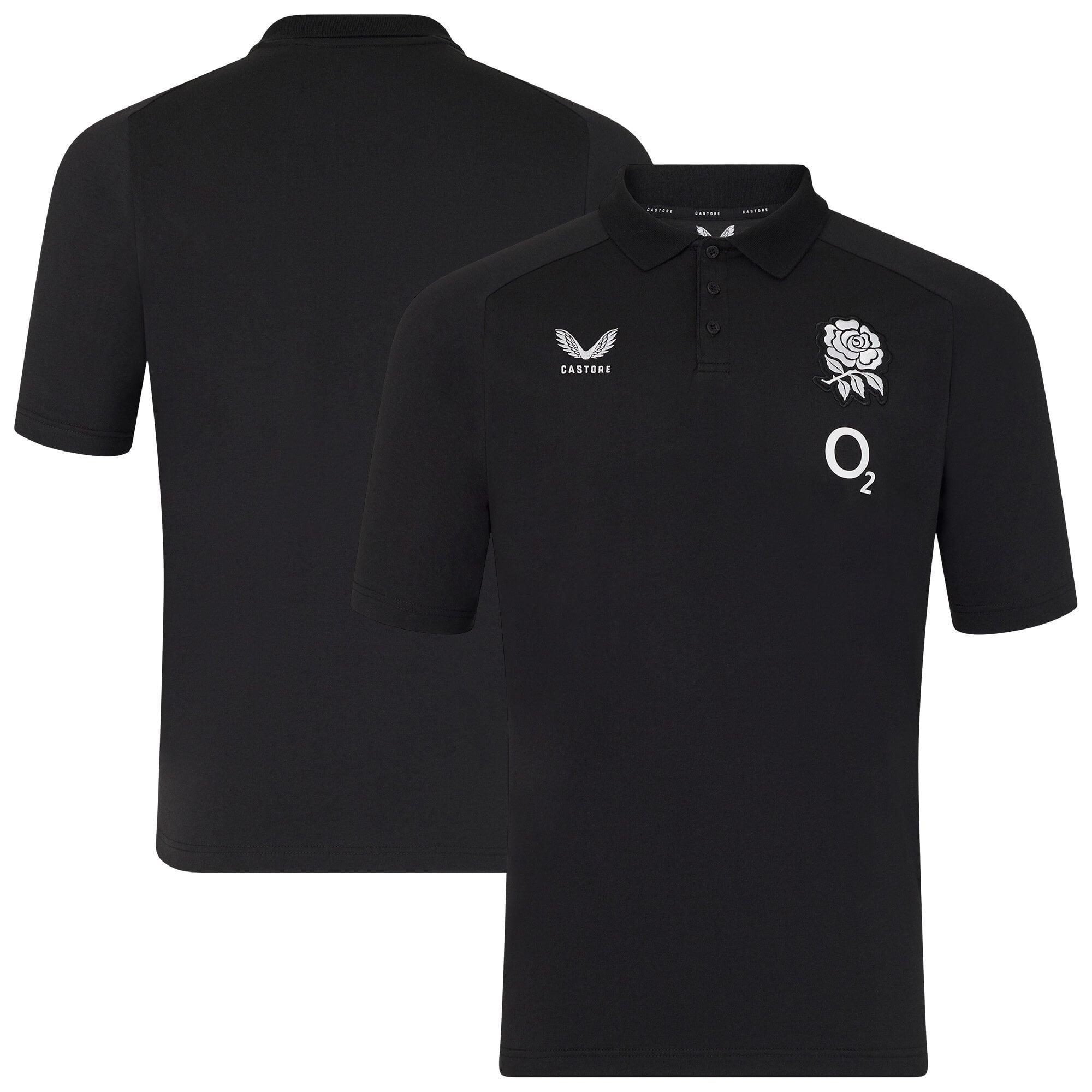 Polo England Rugby Adapt - Nero - Junior