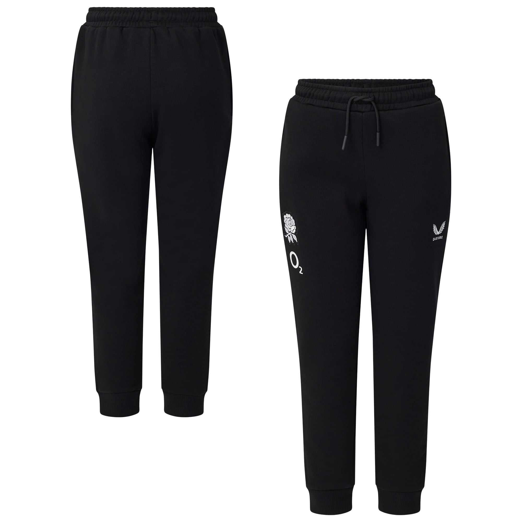 Pantaloni da jogging in pile Adapt England Rugby - Neri - Junior