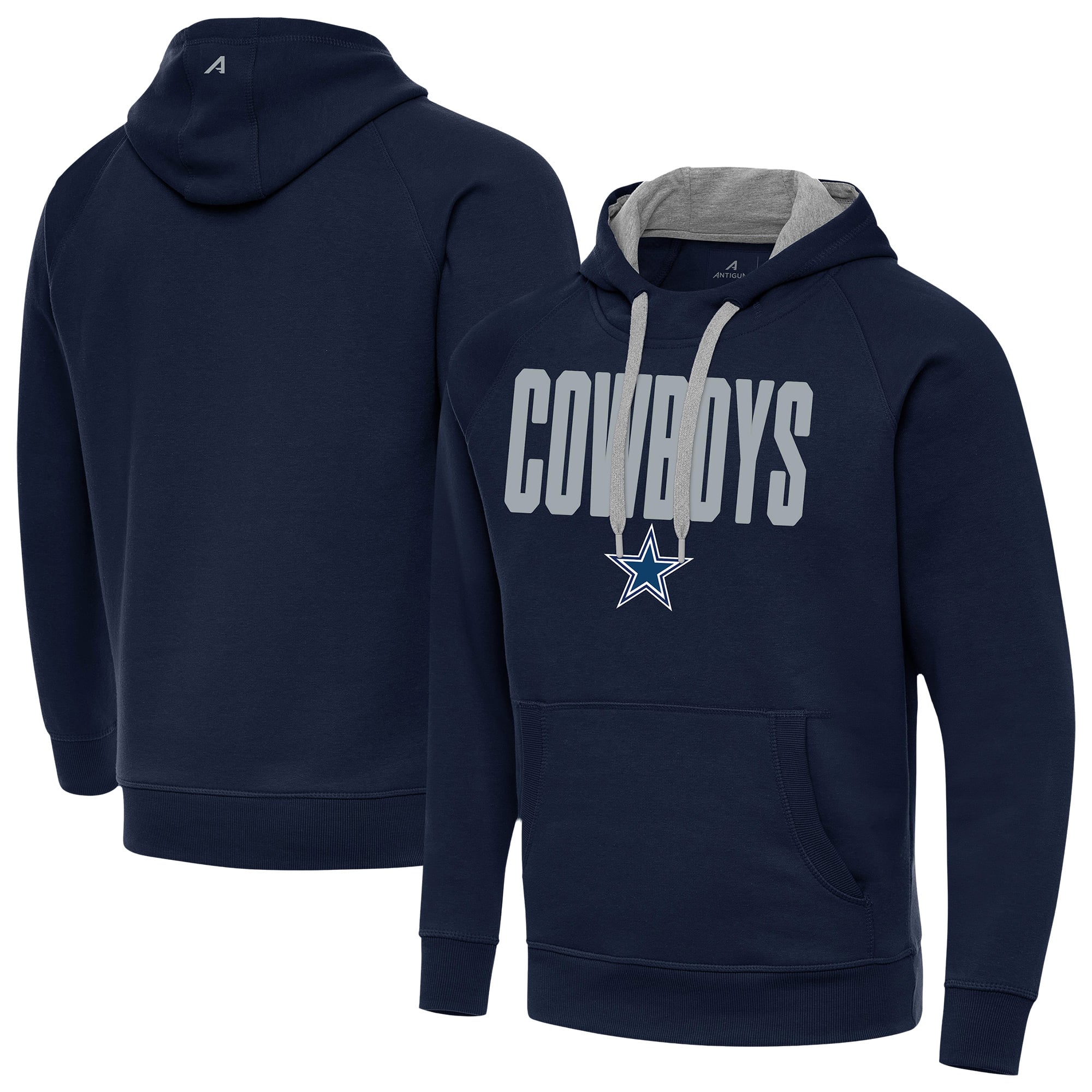 Men's Antigua Navy Dallas Cowboys Victory Hoodie