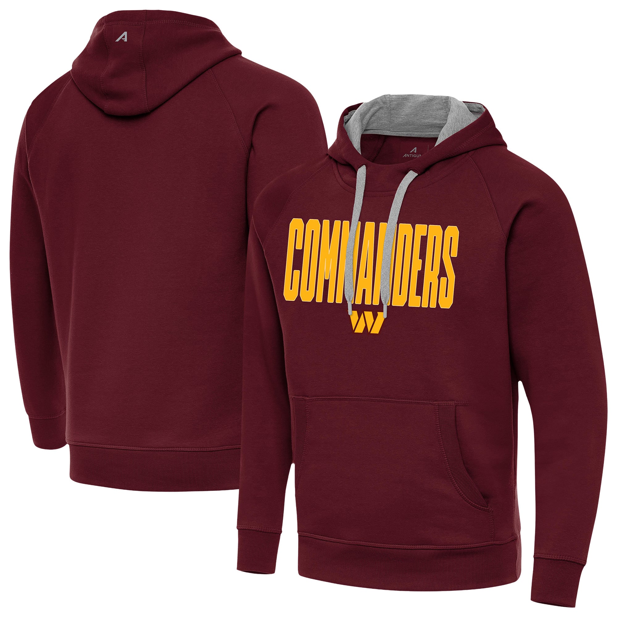 Men's Antigua  Burgundy Washington Commanders Victory Hoodie
