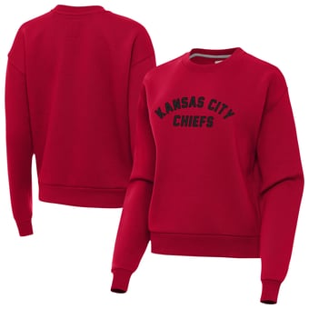 Women's Antigua  Red Kansas City Chiefs Victory Sweatshirt