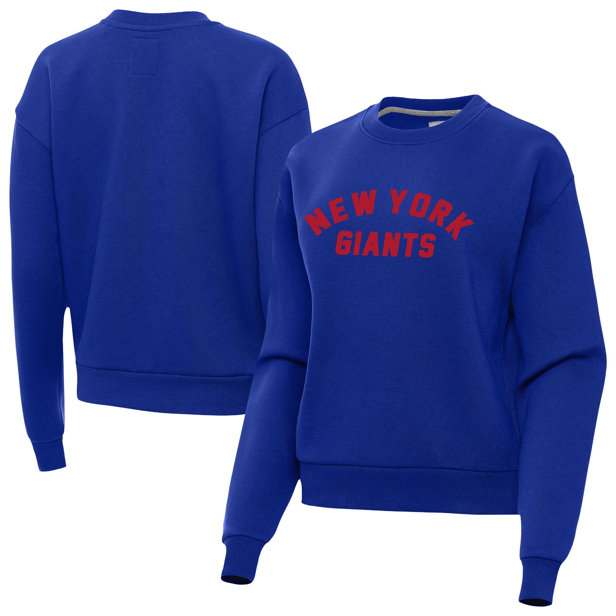 Women’s Antigua Royal New York Giants Victory Sweatshirt Women’s Antigua Royal New York Giants Victory Sweatshirt