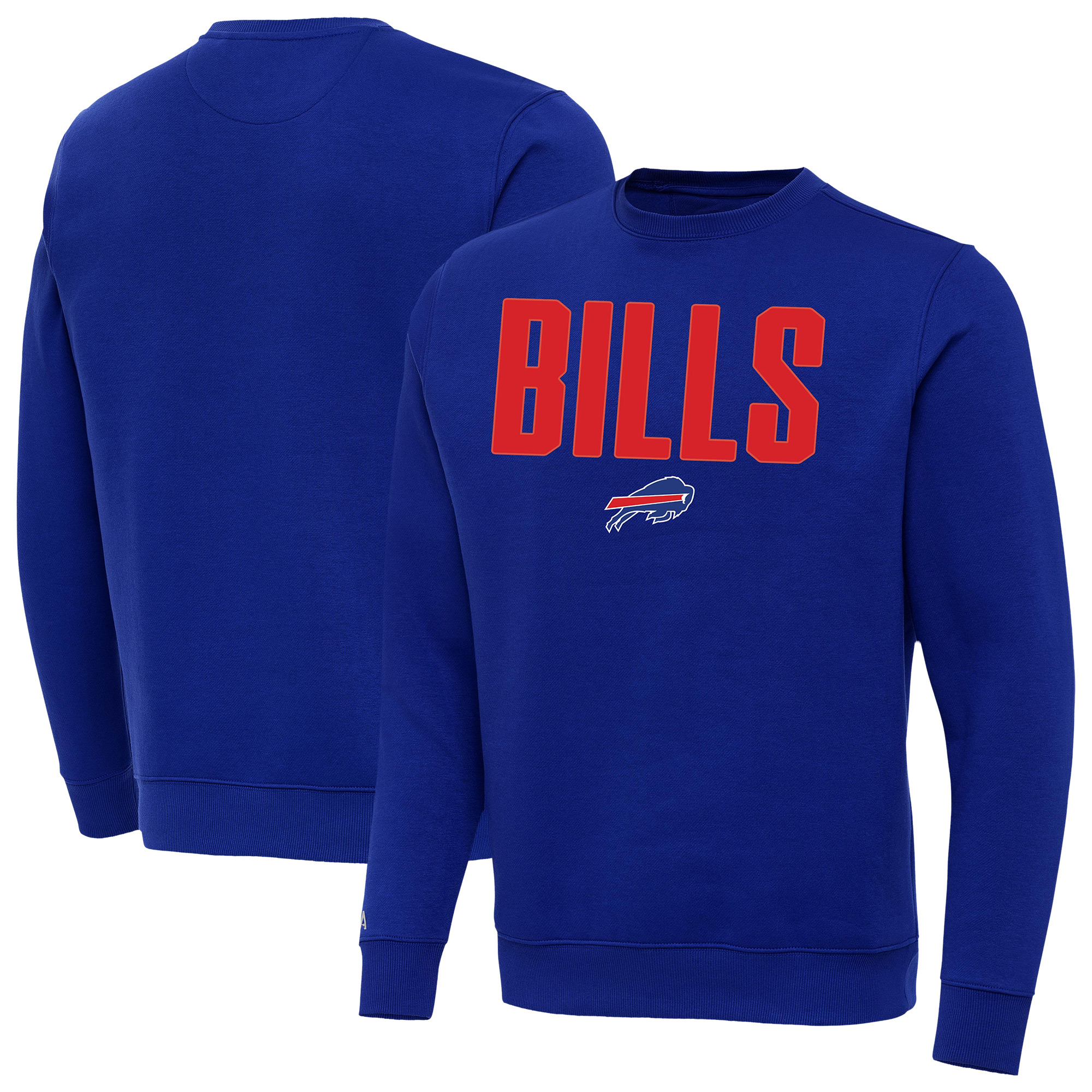 Men's Antigua Royal Buffalo Bills Victory Sweatshirt
