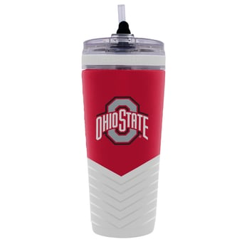 WinCraft Ohio State Buckeyes 26oz 4D Flex Ice Shaker Bottle