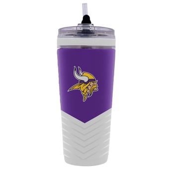 WinCraft Minnesota Vikings 26oz 4D Flex Ice Shaker Bottle