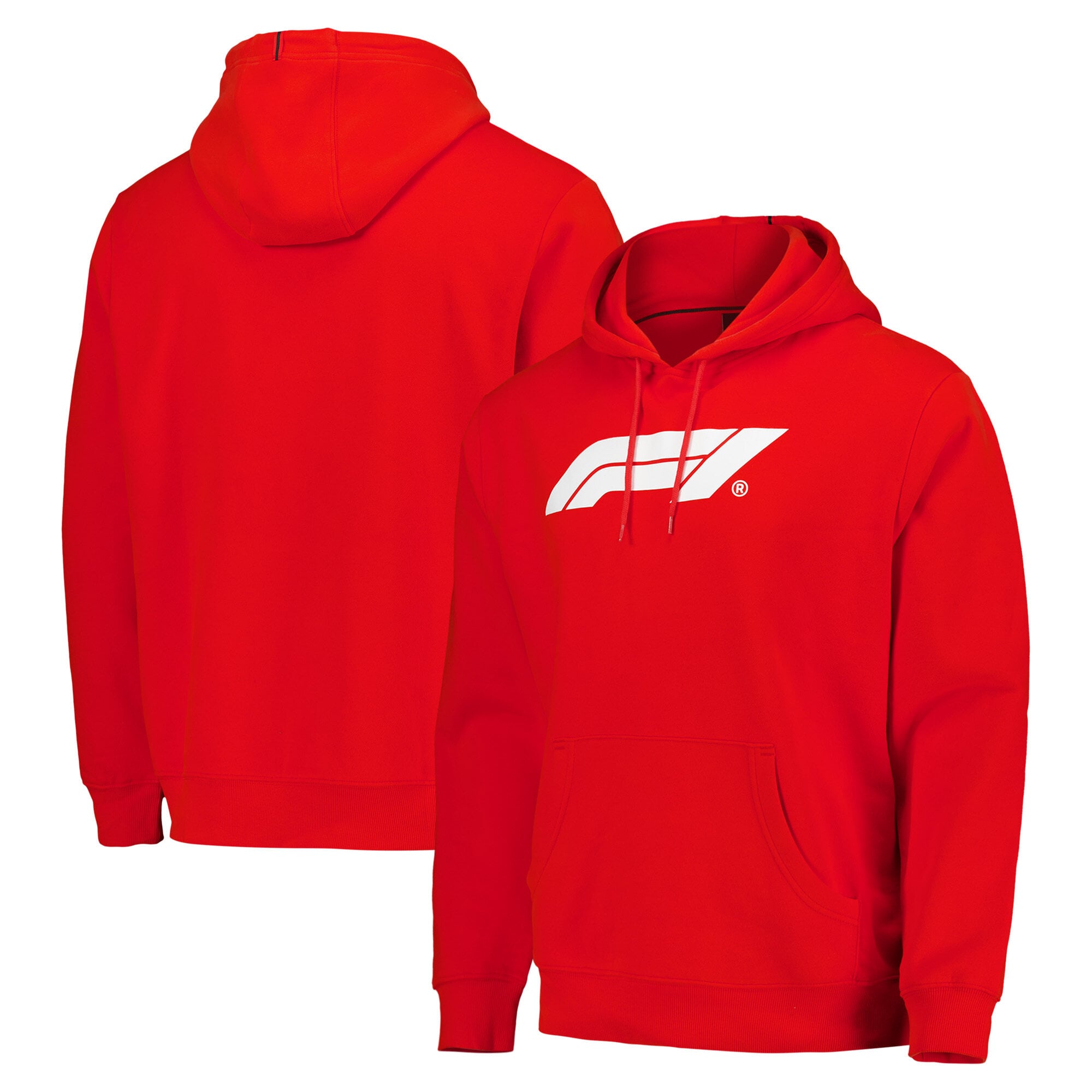 Formula 1 Essentials Logo Overhead Hoodie – Rot