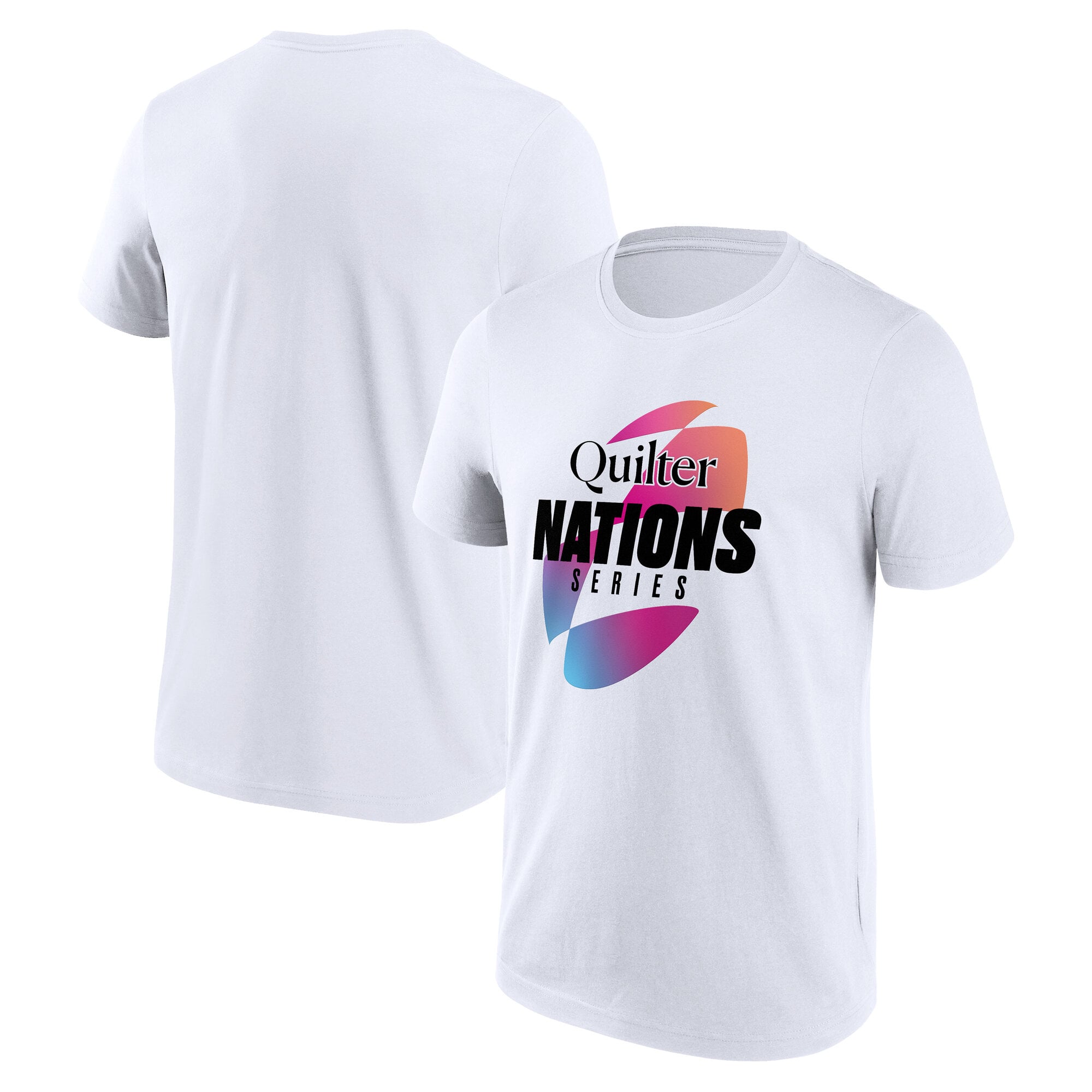 T-shirt con grafica Quilter Autumn Nations - Bianco - Donna