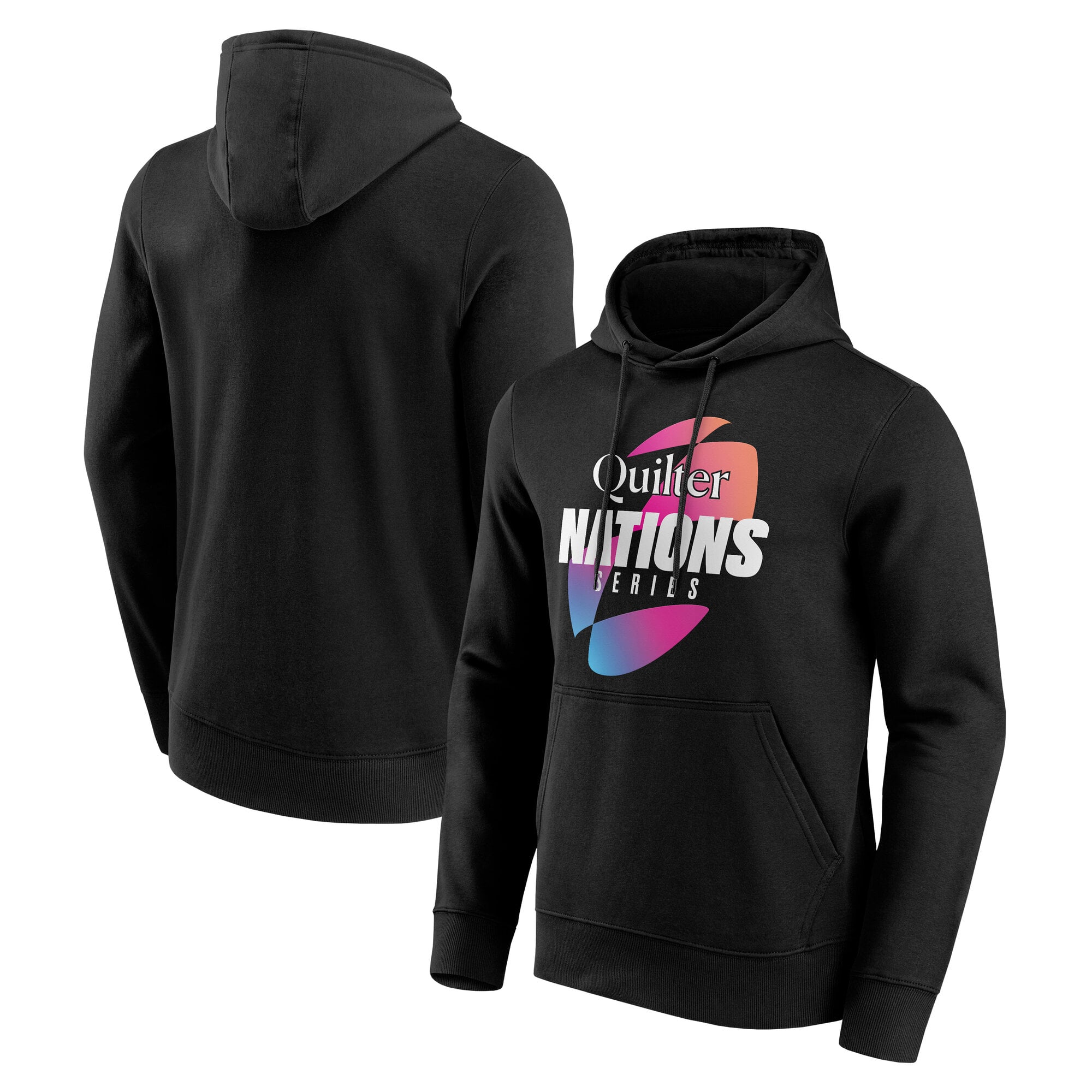 Felpa con cappuccio e grafica Quilter Autumn Nations Fixtures - Nero - Junior