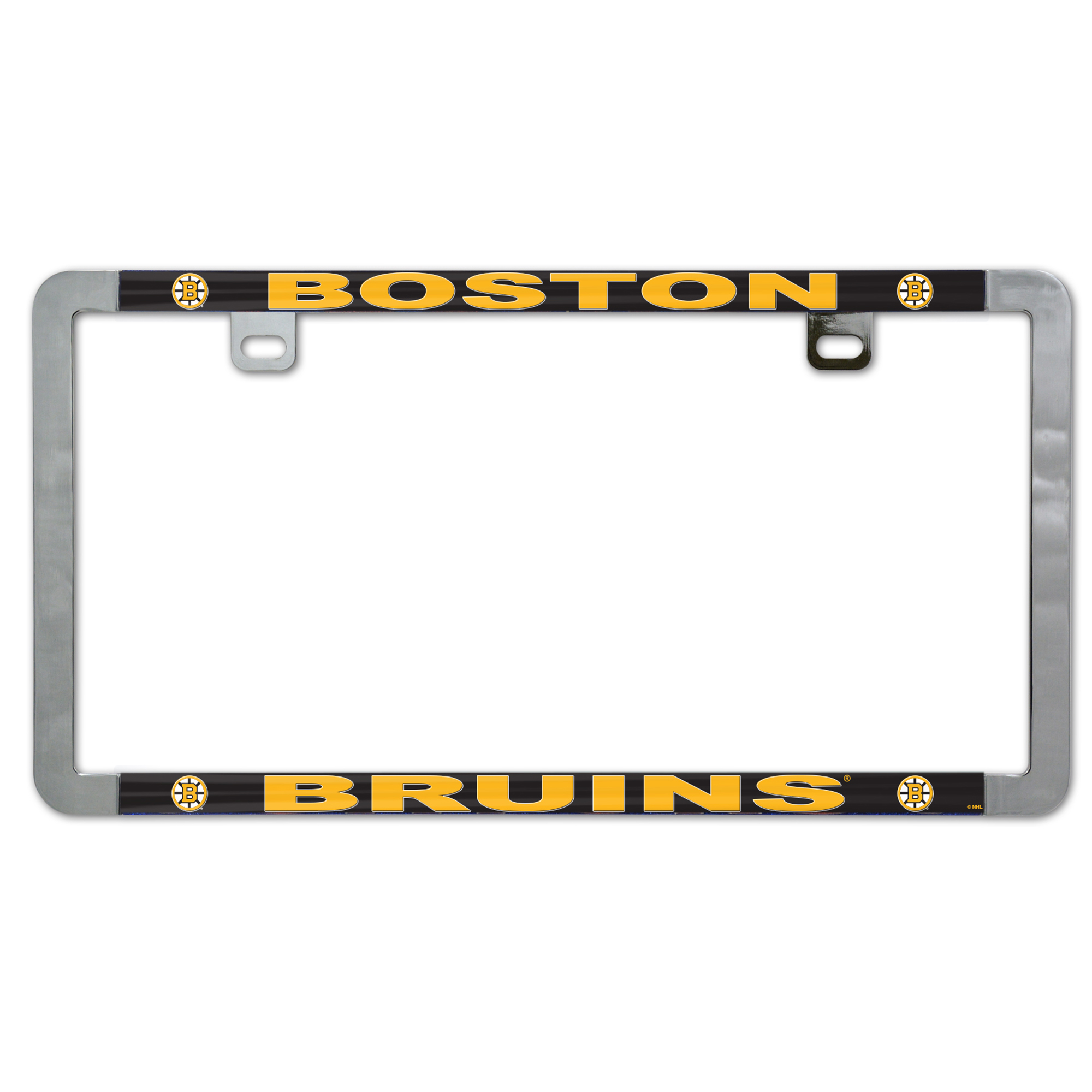 WinCraft Boston Bruins Thin Rim License Plate Frame WinCraft Boston Bruins Thin Rim License Plate Frame