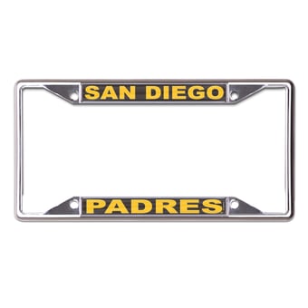 WinCraft San Diego Padres Metal License Plate Frame